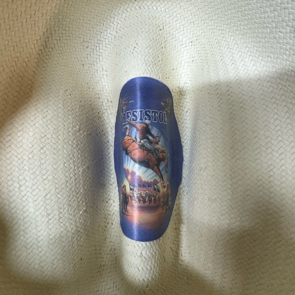 Cowboy’s Resistol Straw Rodeo Hat Size 7 Soft Straw - Picture 5 of 8